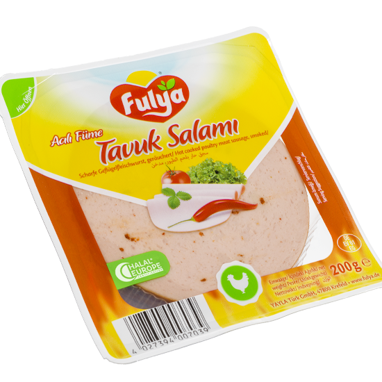 Hot Cooked Poultry Meat Sausage - 200g