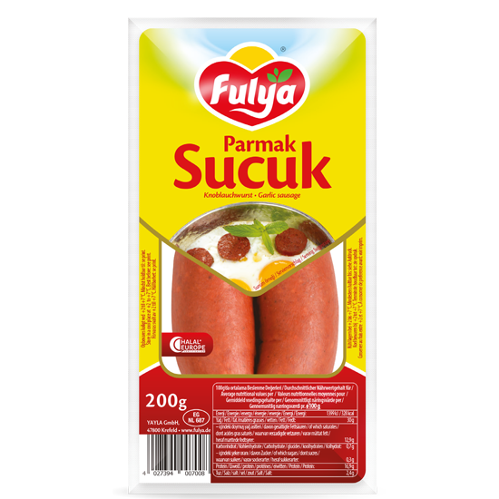 Garlic Sausage with Turkey Meat - 200g